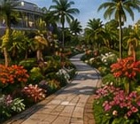 Artist’s impression of the Cultural Pavilion Garden
